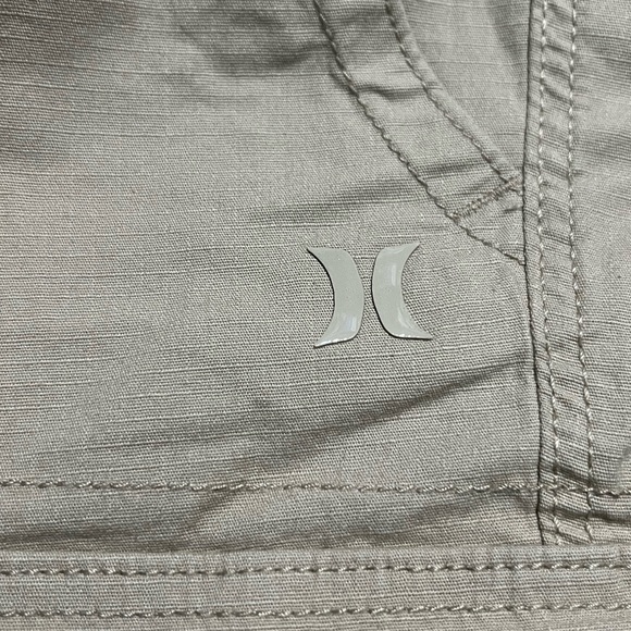Hurley Tan Cargo Joggers Multi Pockets Relaxed Fit Durable Size X-Large - Picture 4 of 9